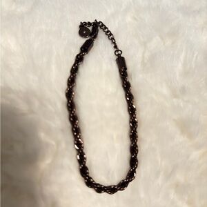 Alex and Ani bronze rope bracelet